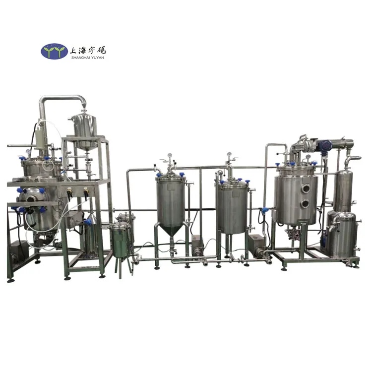 hemp plant essential oil extraction CBD extraction equipment cbd extraction machine