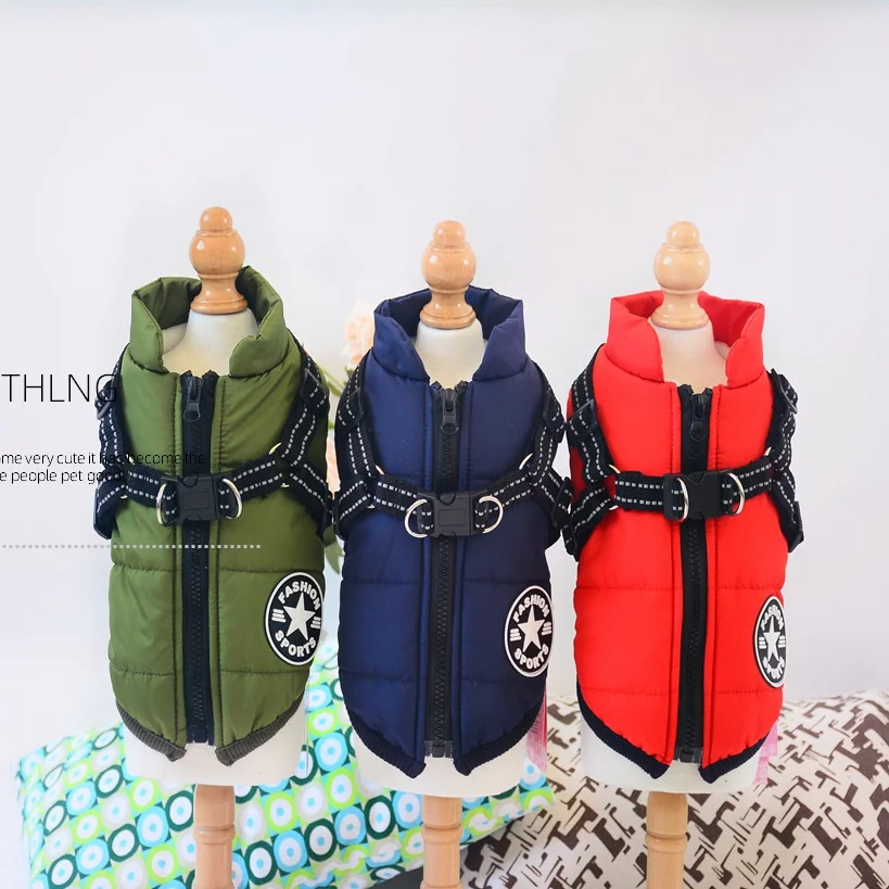 Customized Warm Pets Clothes and Accessories Autumn Winter Dog Clothes Waterproof Luxury Dog Clothes