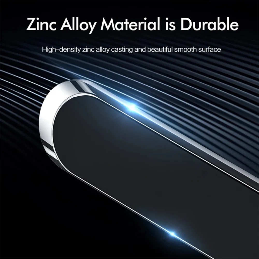 For Amazon hot sale custom Logo mini strip metal sheet key dashboard car phone holder magnetic for smart phones