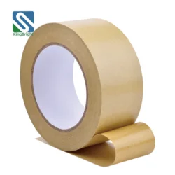Environmentally-friendly wet kraft paper tape printable logo reinforced pasting cross-border e-commerce packaging tape