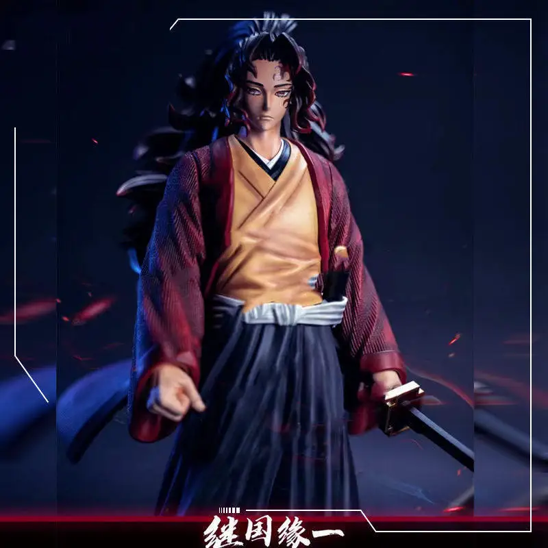 9 Styles 30CM Action Figures Demon Slayer Kimetsu no Yaiba Sabito Daki Hashibira Inosuke Uzui Tengen Toys PVC Anime Figure