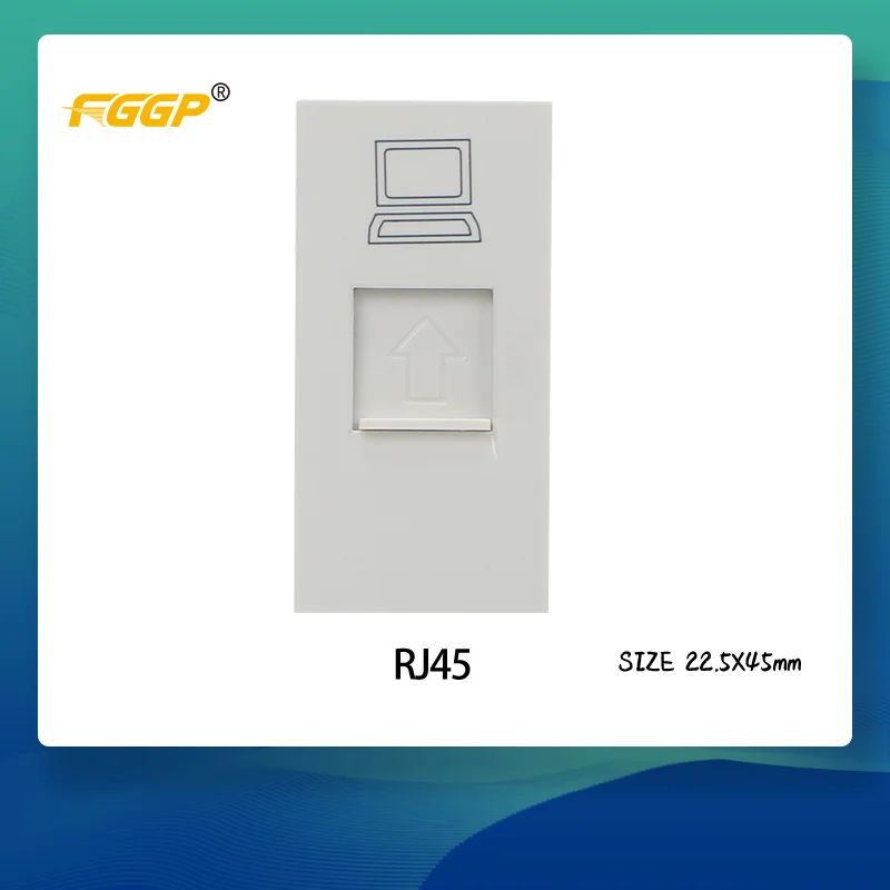 
3 pin multi-plug universal floor socket outlet 13a modules accessory 45*45 type 