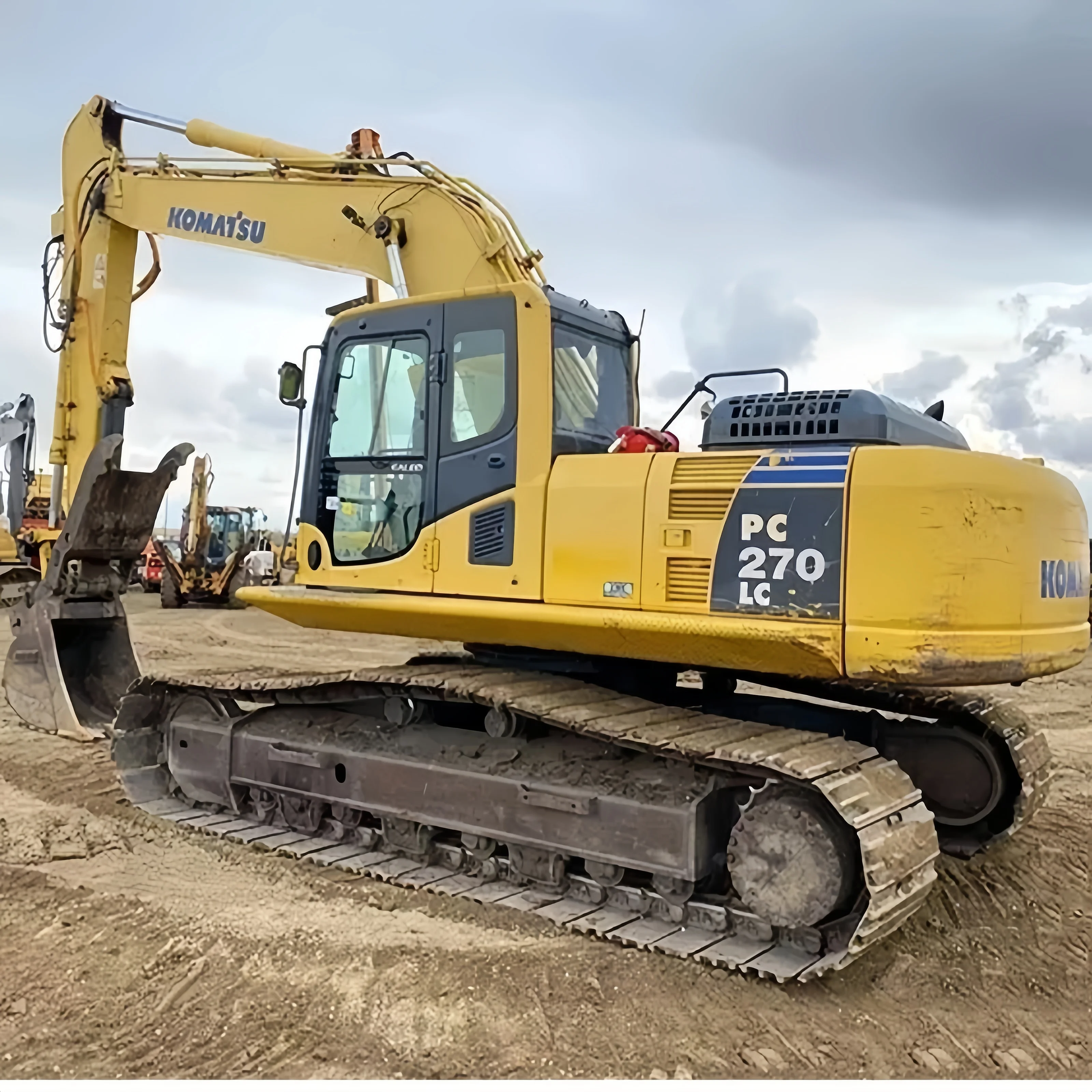 Used KOMATSU PC270LC Crawler Excavator Japan Used Tracks Excavator For Sale