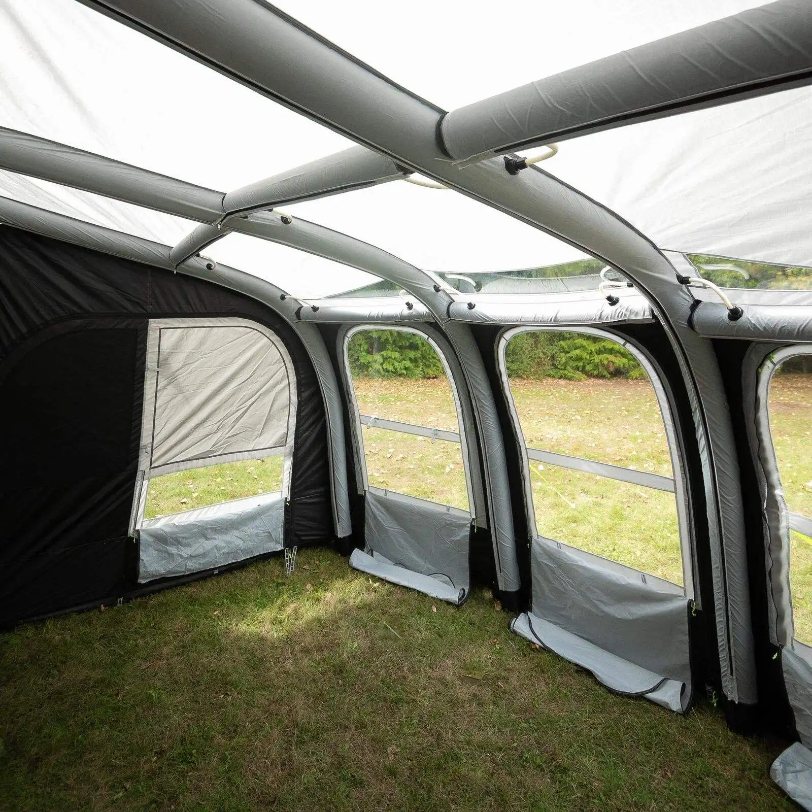 New Factory Custom Air Tight Inflatable Caravan Rv Camper Awning Canopy Camping Tent