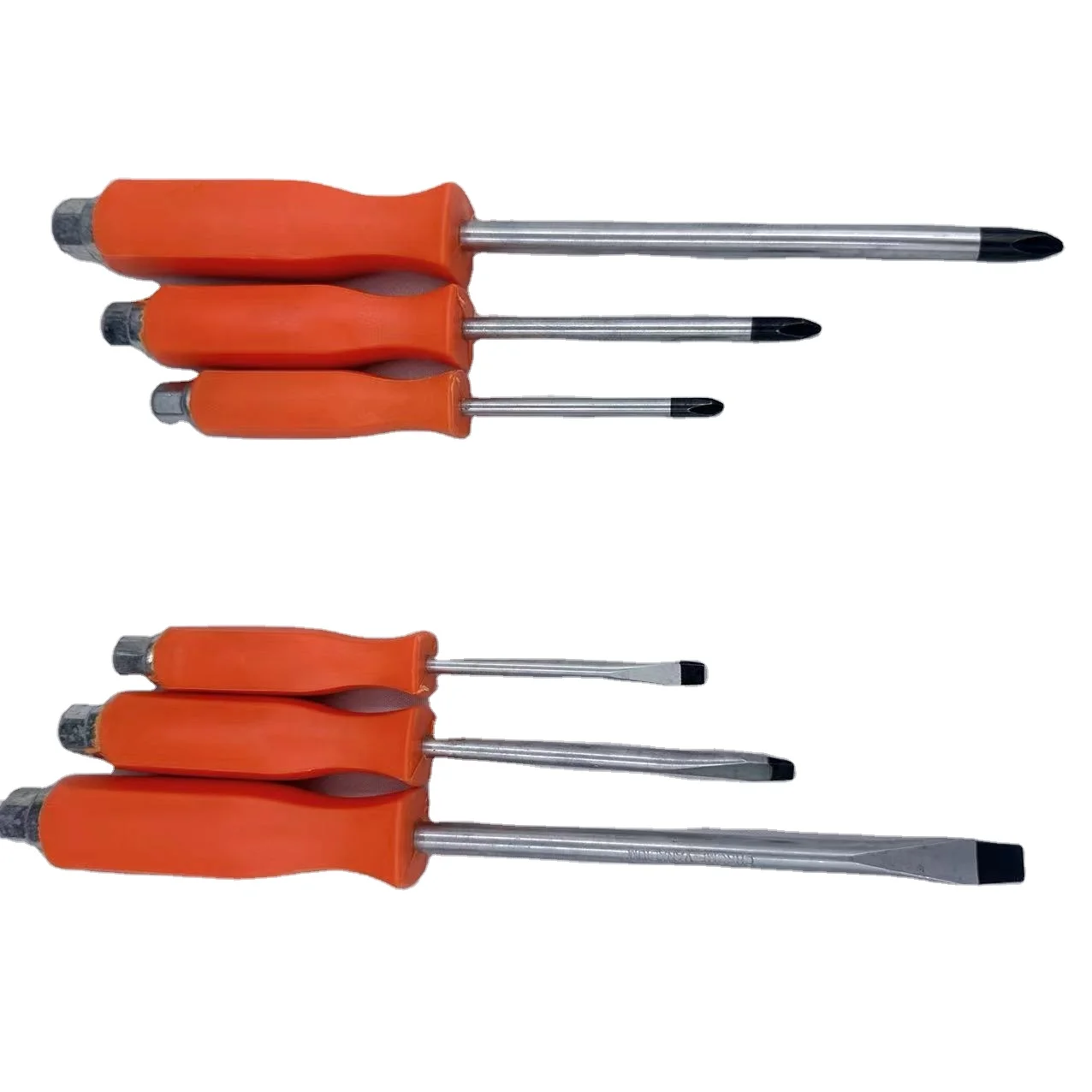 .china Professional Manufacture H8 110mm Good Bit Tool Kit Hex Screwdriver Handle 6pcs Screw Driver Phillips Screwdriver Set