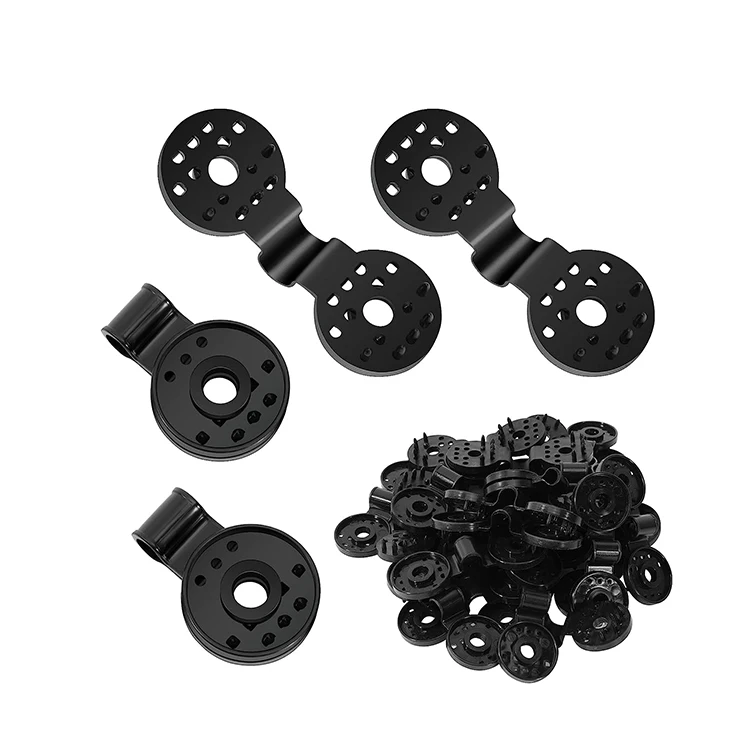 plastic round clips for sun net /orchard net clips/anti bird net clip