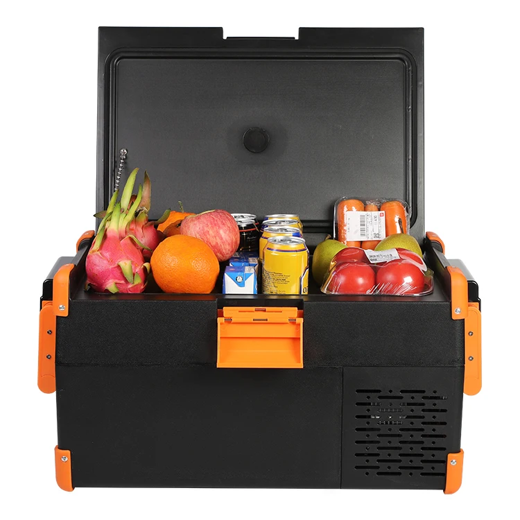 25L mini car fridge cooler portable 12v/24v freezer car refrigerator outdoor camping hotel