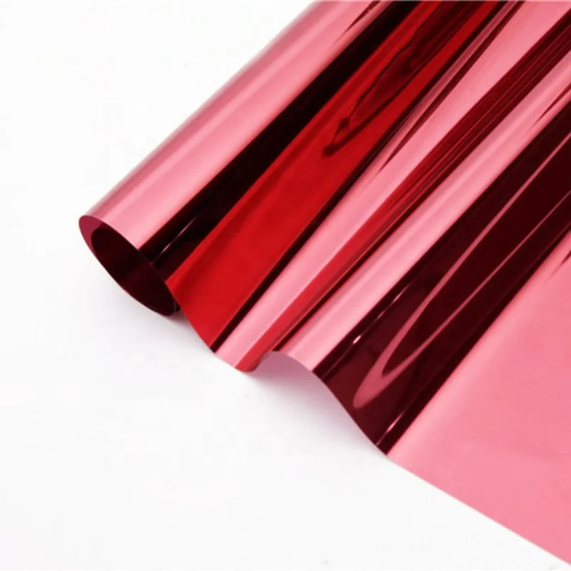  Manufacture solar reflective one way window film privacy decorative