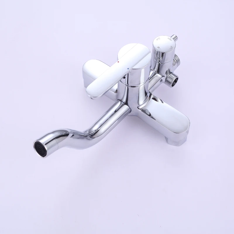 JDOOR stainless steel surface mounted 4 function waterfall bathroom shower set for home and