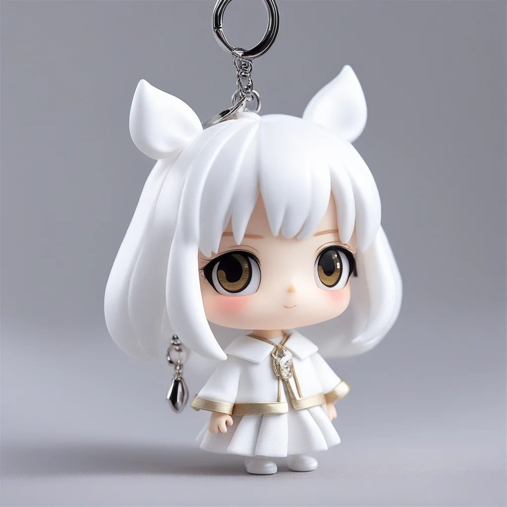 Soli 3D Cartoon Cute Custom Design PVC Key chain Soft Rubber Car Keychain Accessories Doll Bag Backpack Pendant