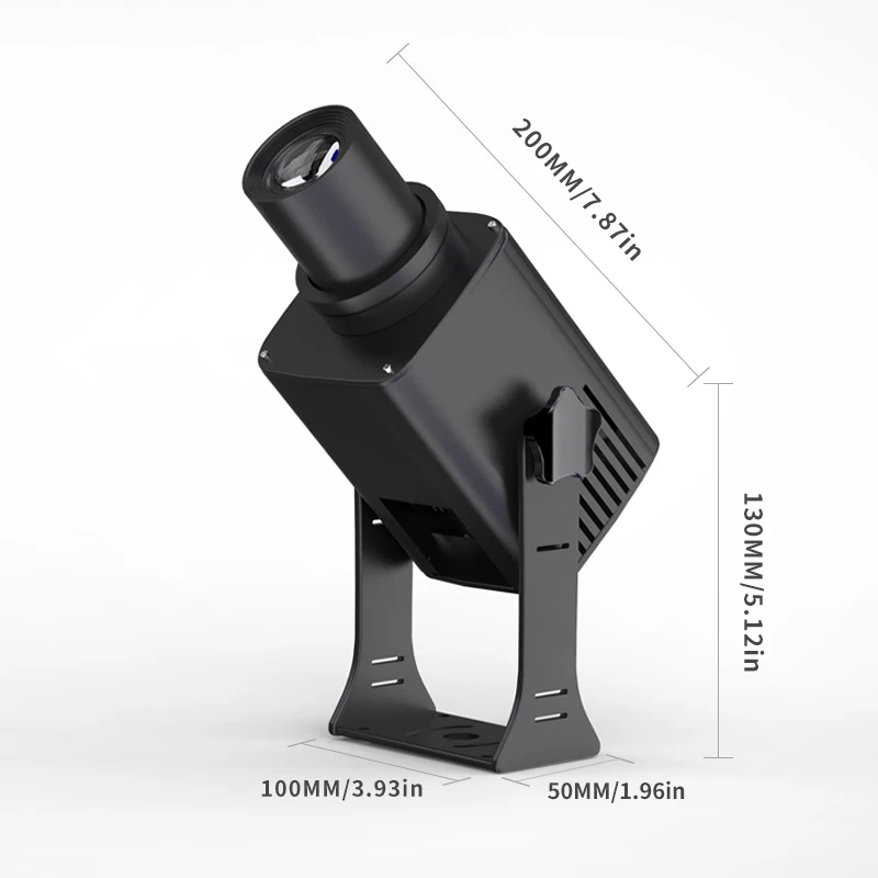 25W 35W 60W Outdoor&Indoor Logo Advertising Light Rotating Gobo Projector LED Light for Event Advertising Industry Caution