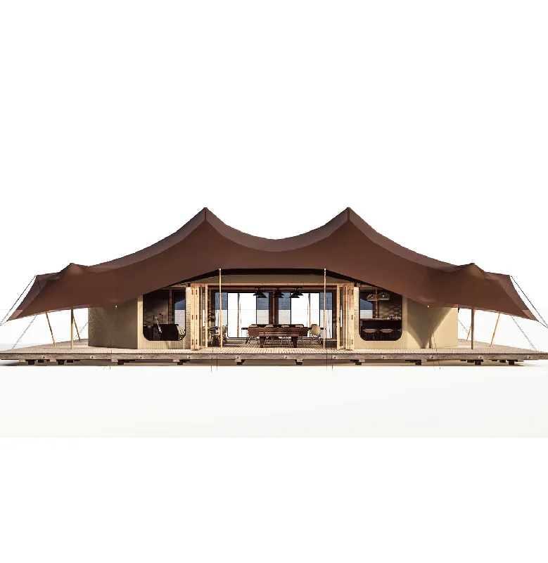 Wild tent luxury luxury tent for sale with larger roof dry desert tent