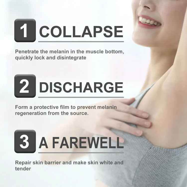 Good price of New product body cream whitening underarm whitening cream bleaching cream black skin whitening set