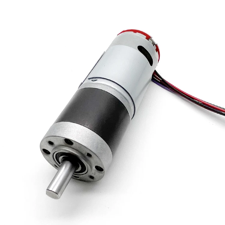 Factory TT 36mm planetary gear 12v 24v brush dc 555 motor 3Nm available with encoder small size permanent magnet motor