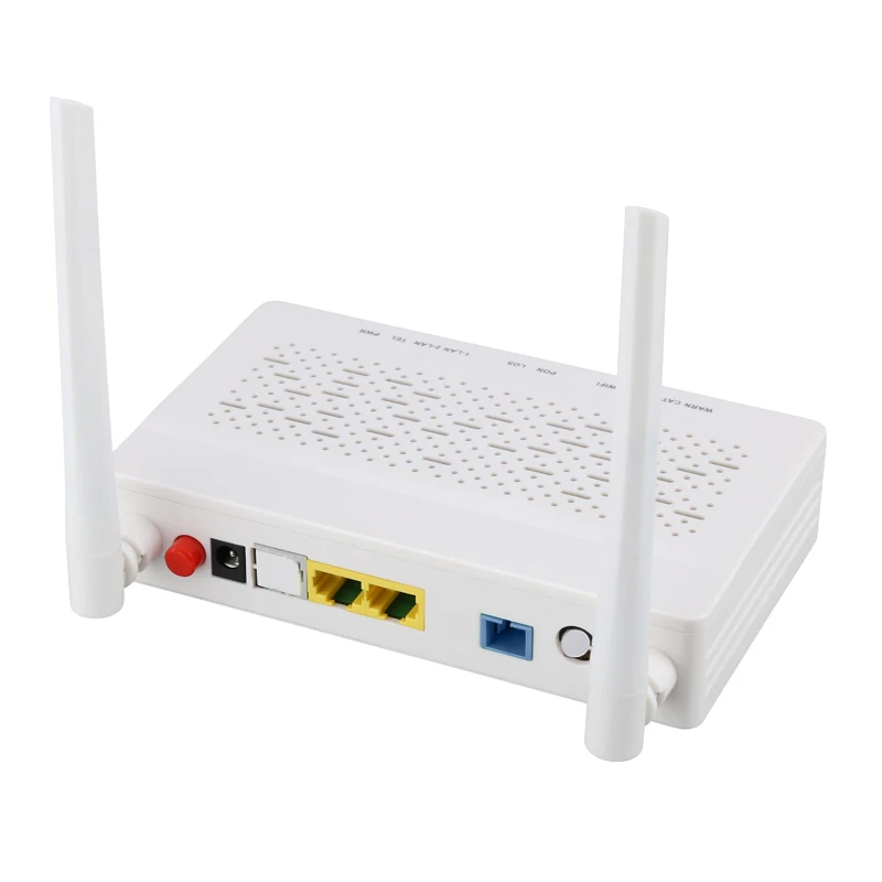 Two ports 1GE+1FE+WIFI  ONU modem with English firmware 2.4G WiFi OP152W EPON F460 ONU ZTE  optical fiber fiber optic equipment
