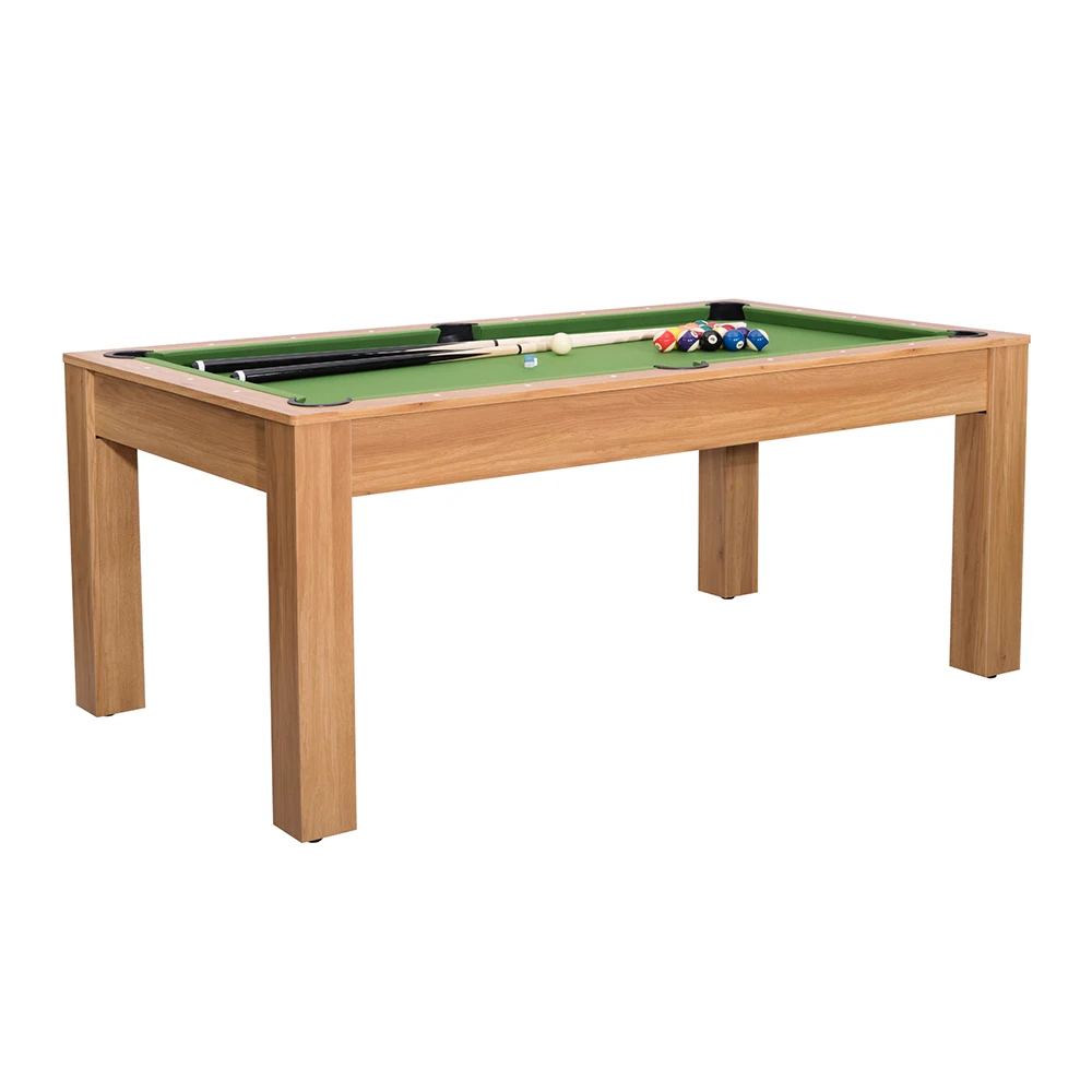 8ft Multi Game Table With Dining Pool Table Billiard Game 3 In 1 Game Tables
