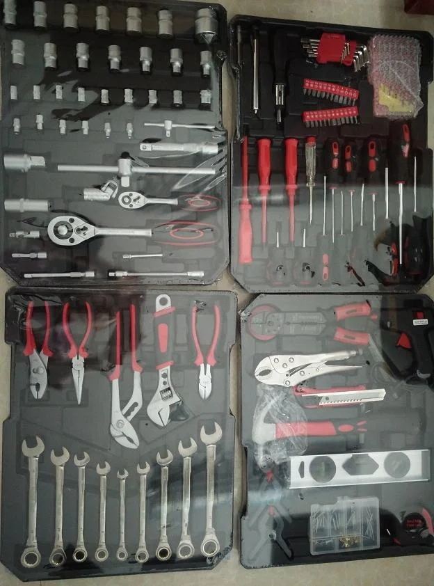 New arrival professional durable 186pcs hpusehold swiss kraft hand repair tools kit set