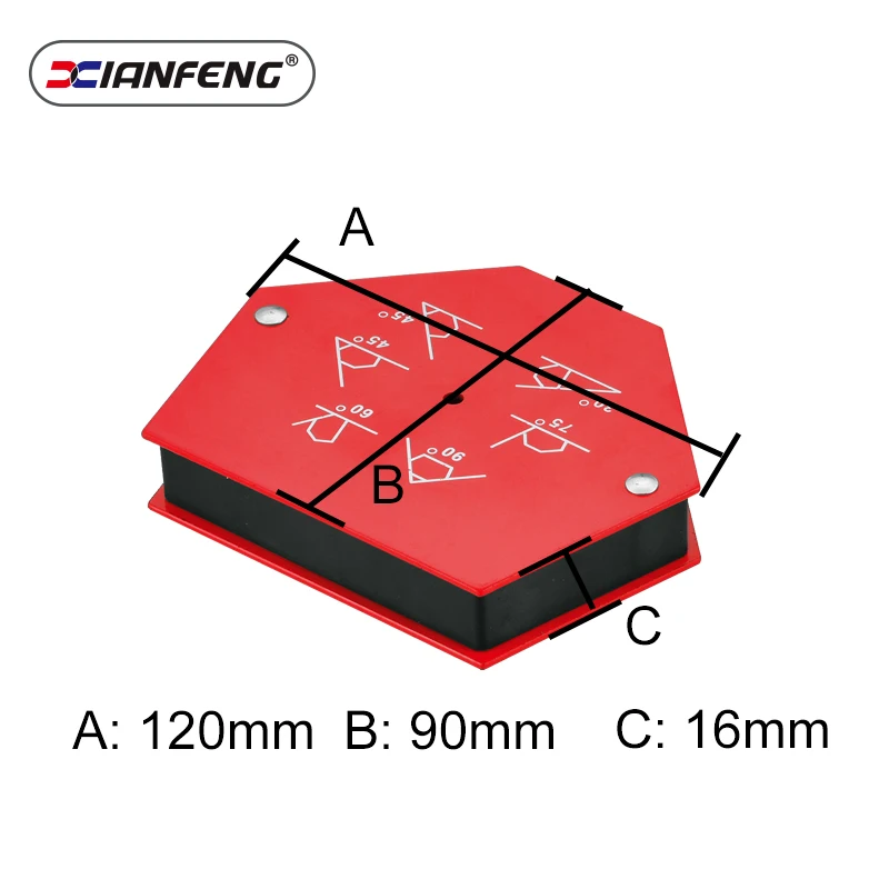 Welding Magnets 2pcs 25LB Welding Magnet Set, Magnetic Welding Holder, Holding Power Welding Accessories