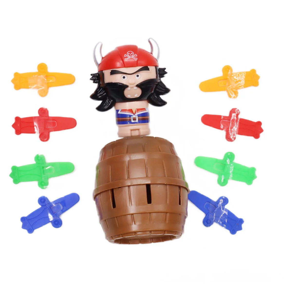 Pirate Funny Barrel Novelty Toy Bucket for Kids and Adults Pop Up Pirate Game Child Party Board Game