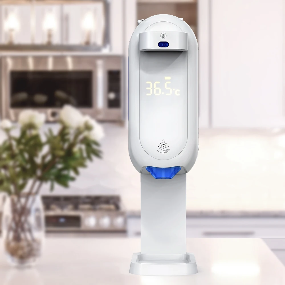Liquid Soap Dispenser Sensor Contactless Touchless Free Standing Automatic Hand Sanitizer Dispenser
