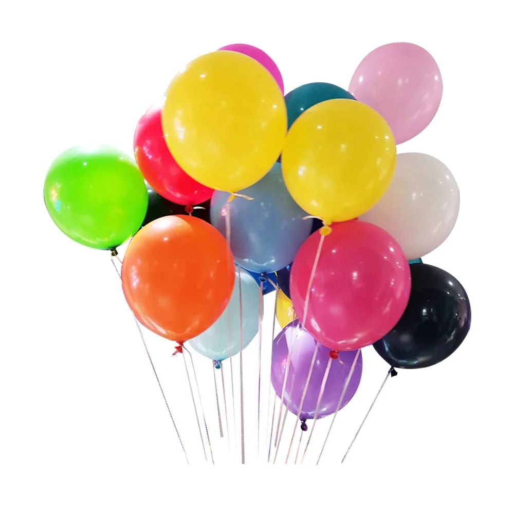China Wholesale High Quality and Low Price Cheap Product Supplies Soild Color Balloon Ballons for Party Pack of 100