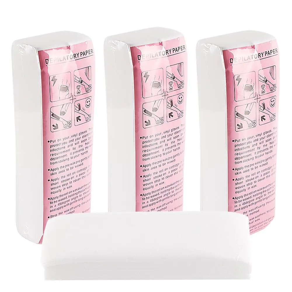 Reliable Manufacturer Disposable Non-woven Waxing Strip Hair-removal Waxing Strips