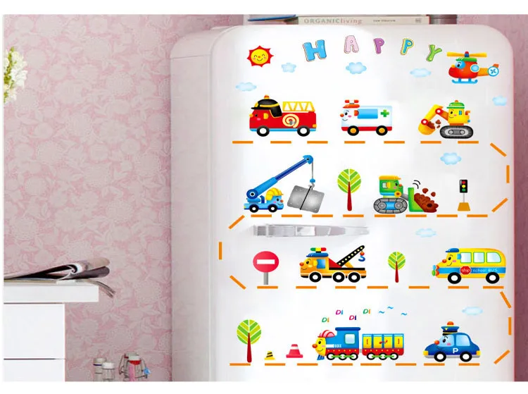 Jinsui Car Decoration Bedroom Wall Stickers For Kids Room