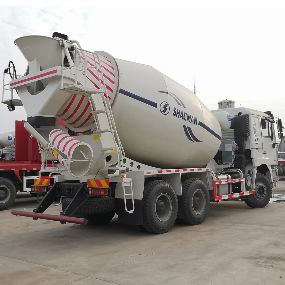 SHACMAN 6x4 9m3 10m3 12m3 Concrete Mixer Tank Truck concrete mixer price concrete transport truck for sale