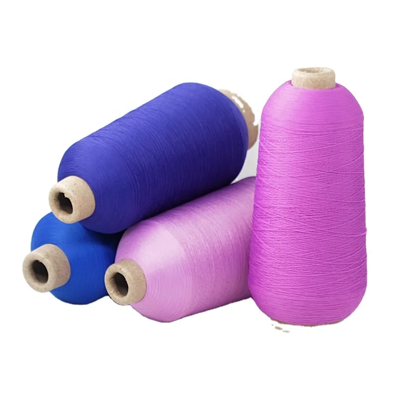 
High Qualities High tenacity 100% texture nylon yarn quickly factory supply for overlocking China DIY 