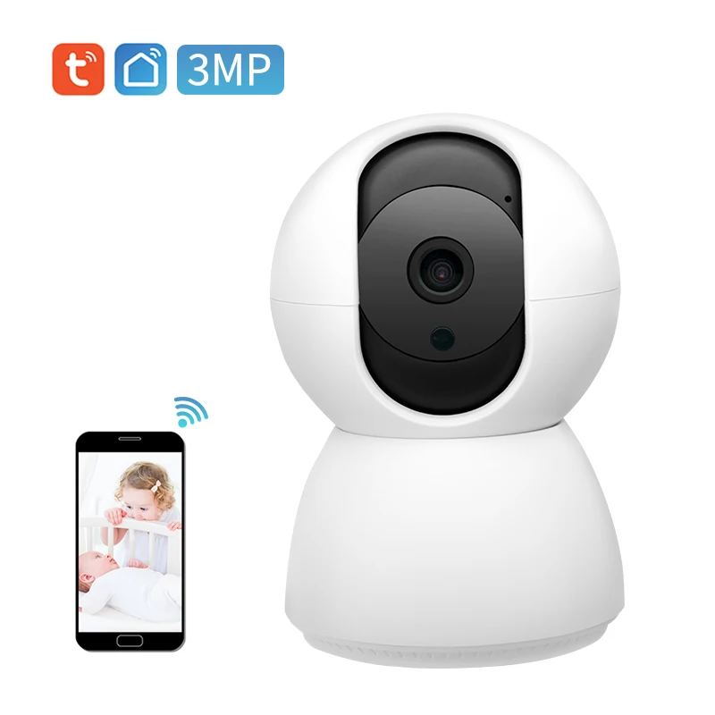 Two-way talk remote monitoring view wifi baby audio monitor 360 panoramic pan/tilt wireless digital video baby monitoring camera