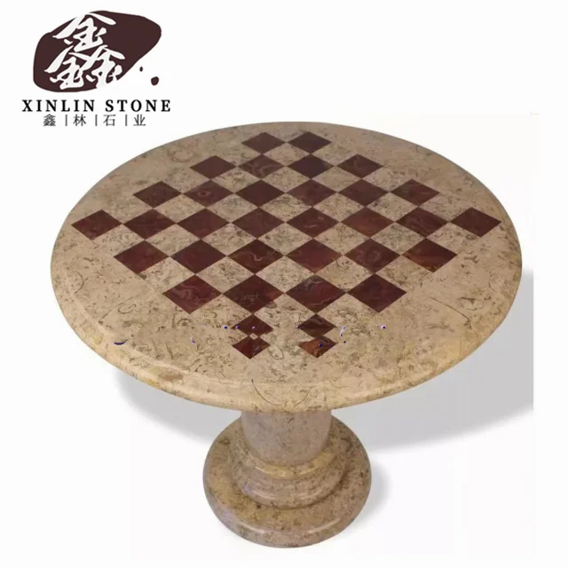 Outdoor Garden Sets stone chess table and Chairs Seating Set Garden carving stone figure white black gray G602 G603 G654 granite