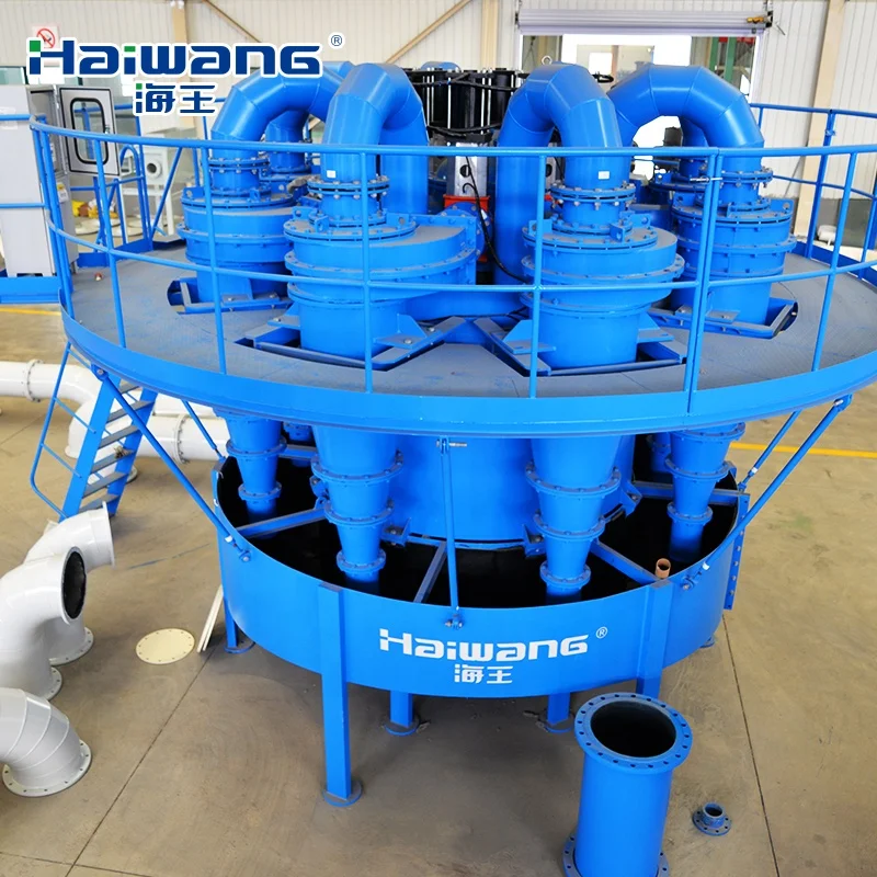 Haiwang FX Model Hydrocyclone Rubber-Lined Vortex Finder for Mining Ore Cyclon Coal