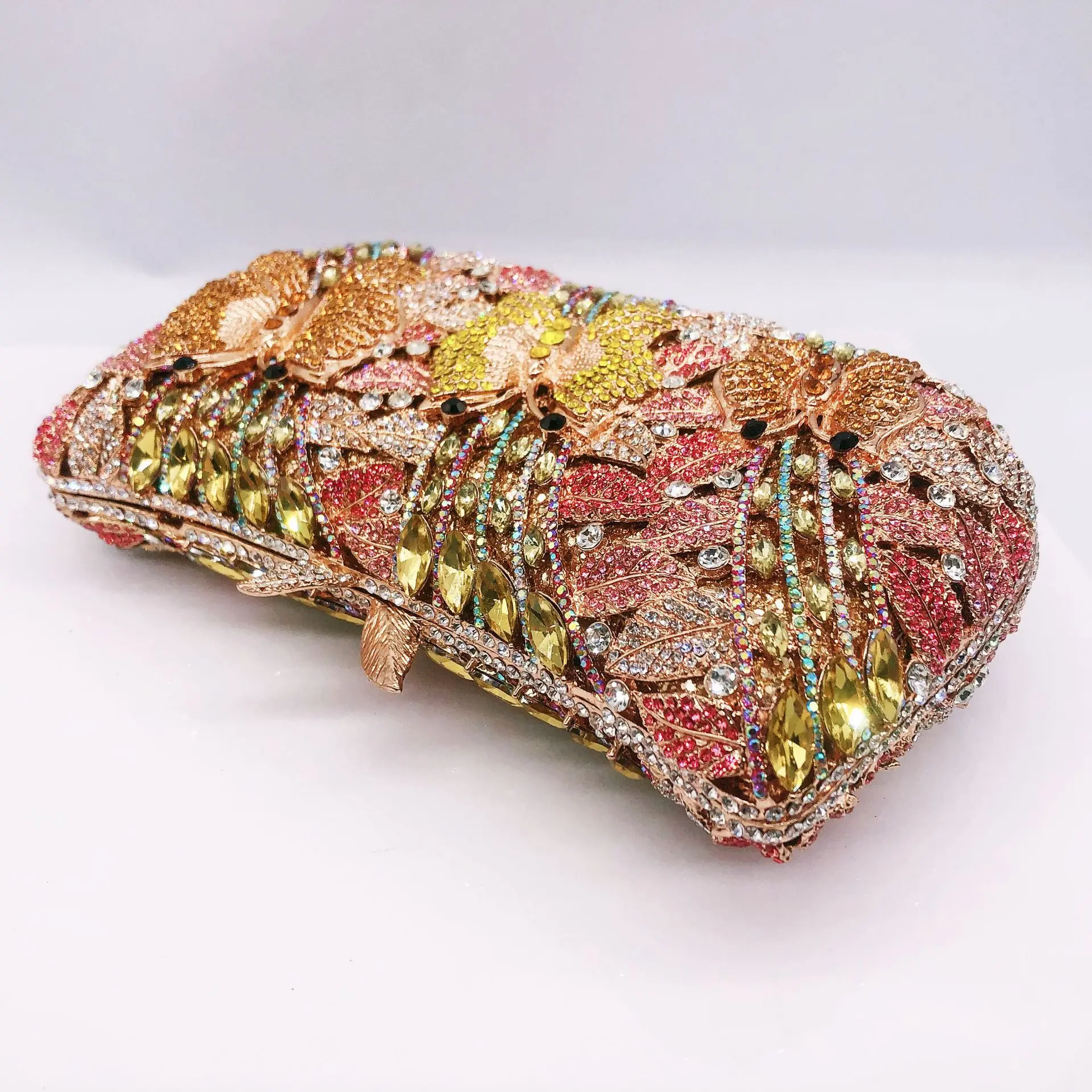 Amiqi MRY174 Glitter purse crossbody wedding dinner purses and handbags diamond clutch bags
