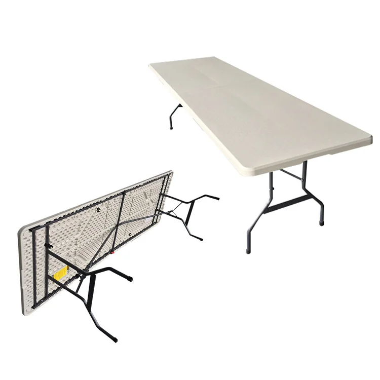 High Quality Outdoor Furniture Suitcase Plastic Camping Folding Table
