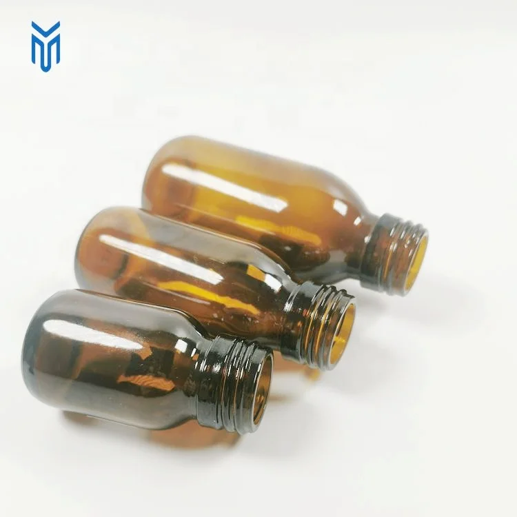 In stock wholesale 30ml 60ml 100ml amber cough syrup glass bottles maple syrup bottles