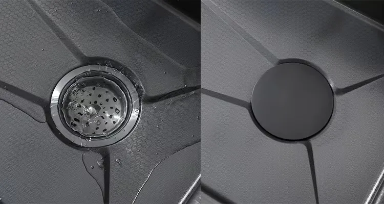 Temperature Display Piano Key Switches Temperature Control Switches Kitchen All In One Combo Kitchen With Sink & Faucet