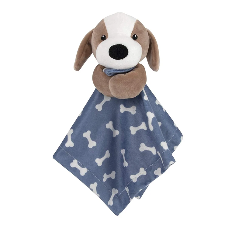 Animal Snuggler Lovey Blanket for Kids, Babies, Boys, Girls, Gender Neutral Security Blanket with Stuffed Animal
