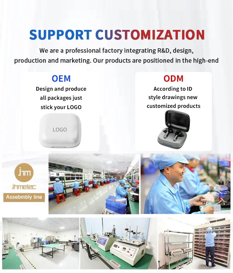 oem odm new tws earphone wireless earphone & headphone consumer electronics bluetooth earphone