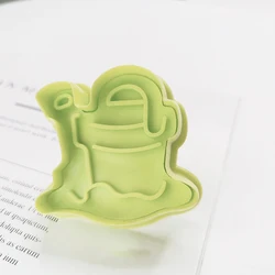 Cartoon Cookie Stamps Tools Kit Animal Cookie Cutters Cookie Press Cake Tools Opp Bag Moulds Kitchen All-season 0.2mm~1.0mm