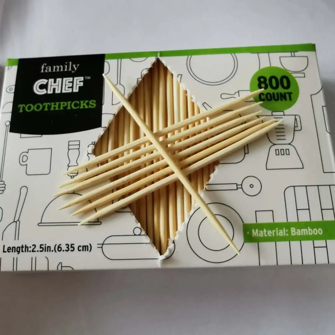 
Environment healthy nature dry wooden bamboo toothpicks from china yushun 