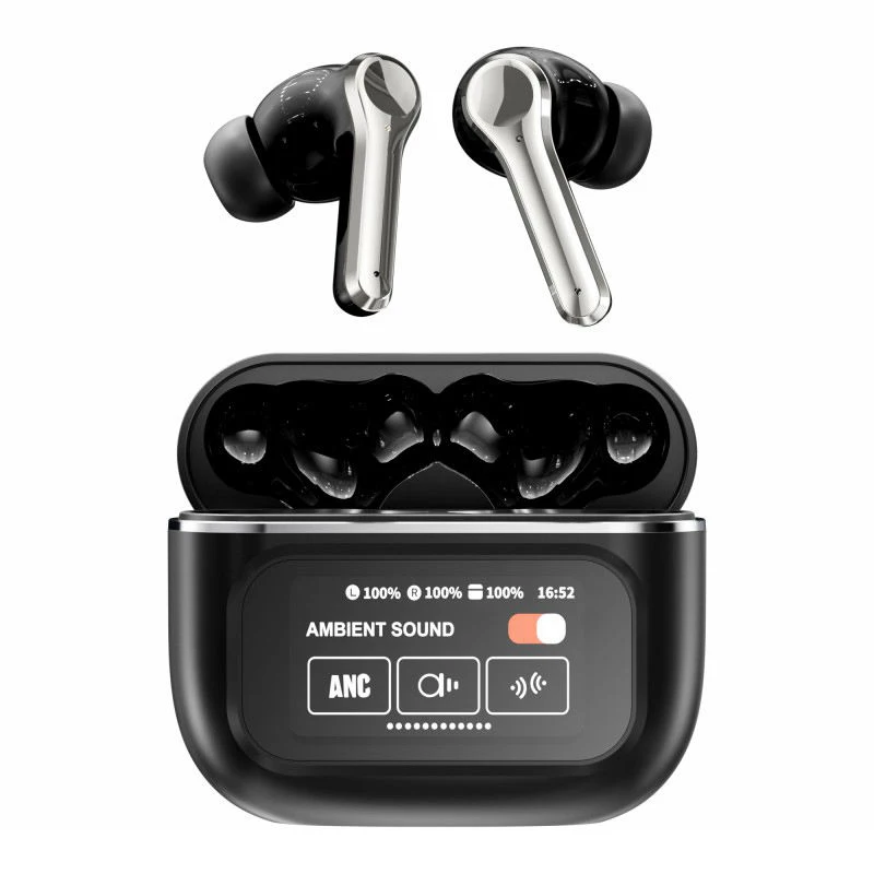 NEW Trend Touch Screen Charging Case Wireless Earphone ENC ANC Earbuds BT 5.3 In-Ear TWS YX30 Handsfree Gaming Headphones