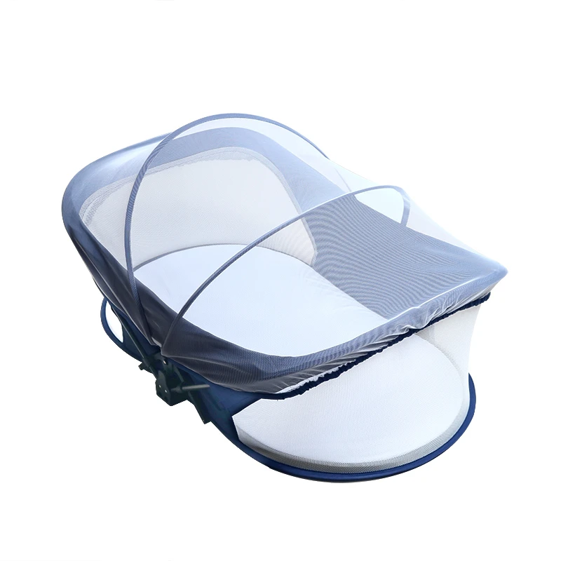 Переносной складной тент для новорожденных, москитная сетка, для путешествий, детской кроватки