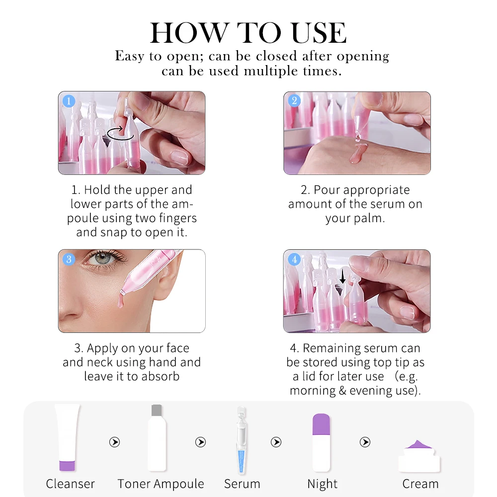 Advanced Hyaluronic Acid Vitamin B5 Hydrating Face Serum Tubes for Nourish & Calm Troubled Skin  |  Krone Skincare Manufacturer