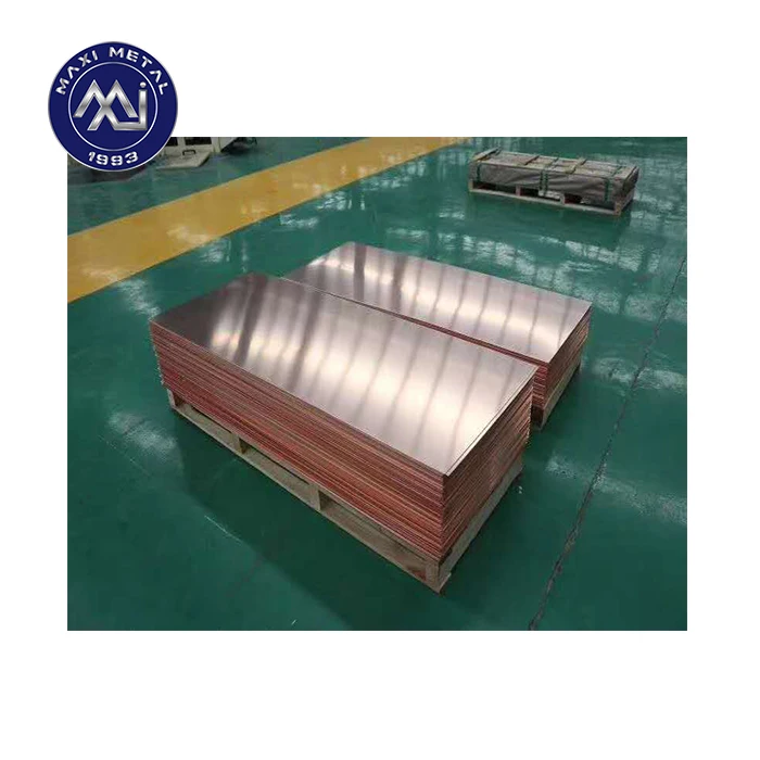 Cathode/ Copper Sheet/plate 99.99% Manufacturer Electrolytic Copper Pure Plate