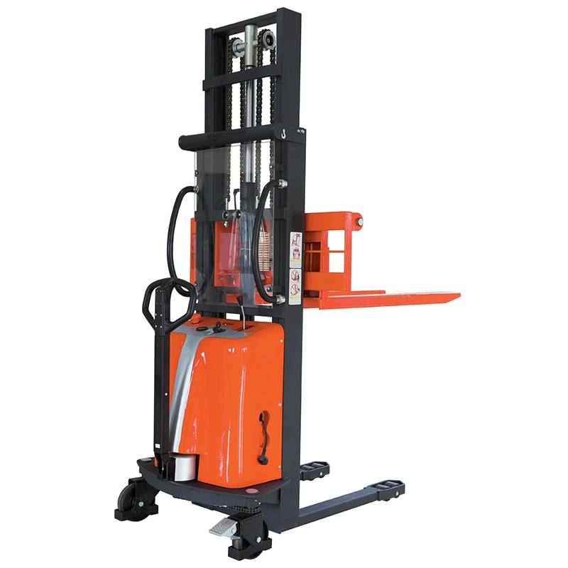counterbalance counter balanced  semi electric hand pallet stacker 2 ton in guangzhou