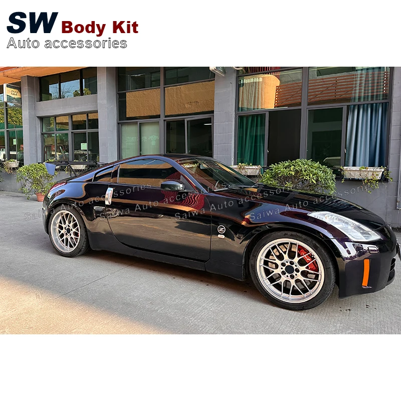 350Z High Quality Carbon Fiber Spoiler For Nissan 350Z Upgrade Modification Rear Trunk Spoiler Lip Guide Wing Lip Rear Wing