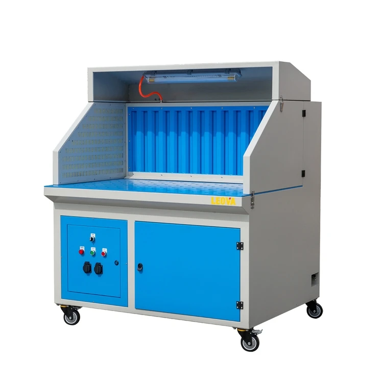 China made cleaning grinding cutting and polishing welding downdraft table