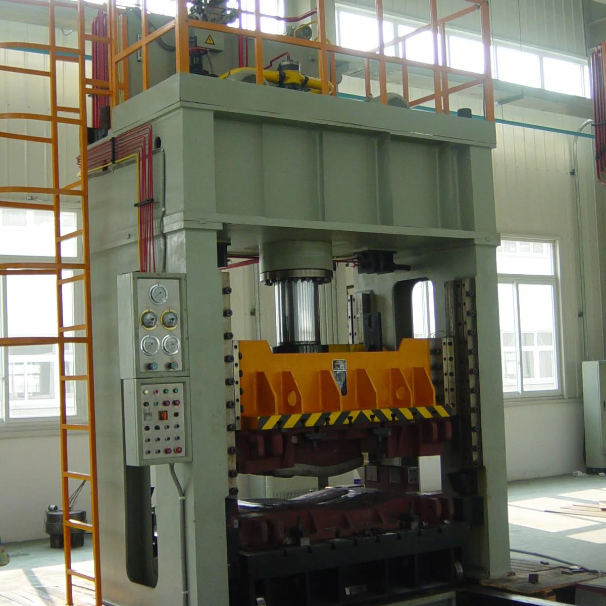 new stainless steel heavy duty 400t electric hydraulic press Car Brake Pad Making Machine