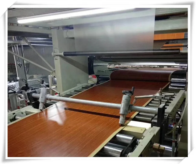 Plastic SPC WPC PVC Flooring Board Tile  Extruder Making Machine Production Line