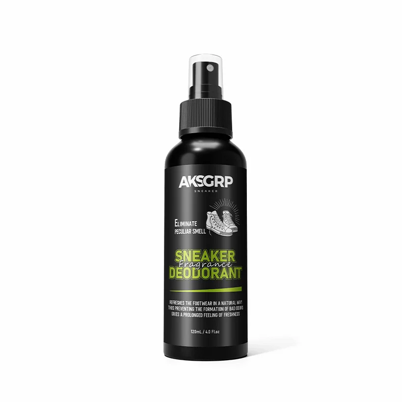 AKSGRP  custom sneaker deodorizing spray deodorant shoe care  & odour control spray Sneaker Deodorant